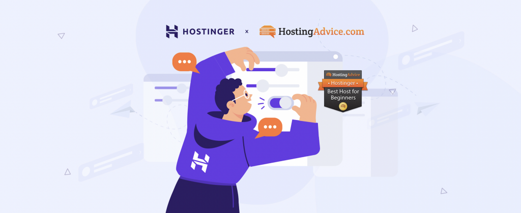 Hostinger Is Recommended as the Top Pick for Web Beginners by HostingAdvice Experts