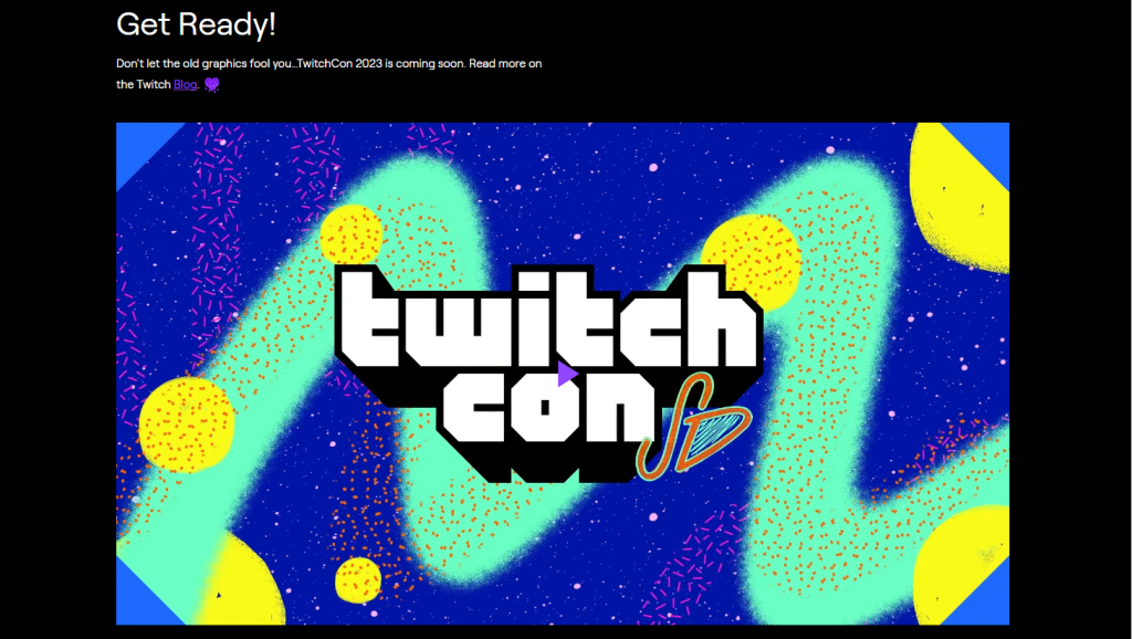 TwitchCon's website
