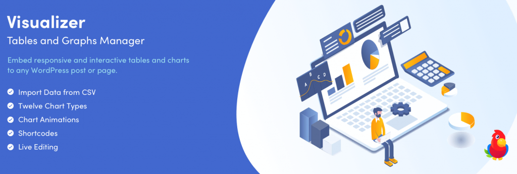 Visualizer: best plugin for adding tables to WordPress.